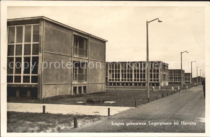 Havelte Logies gebouwen Legerplaats