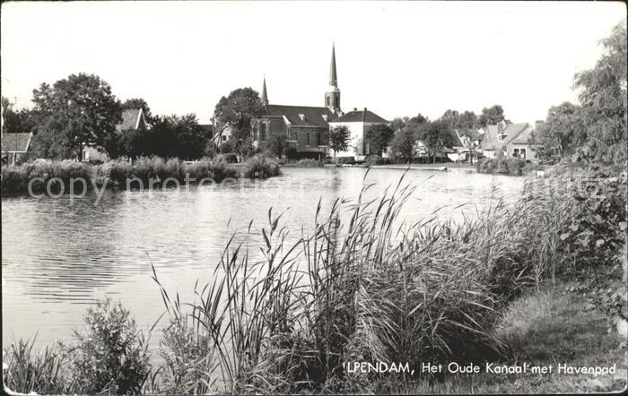 Ilpendam Oude Kanaal met Havenpad