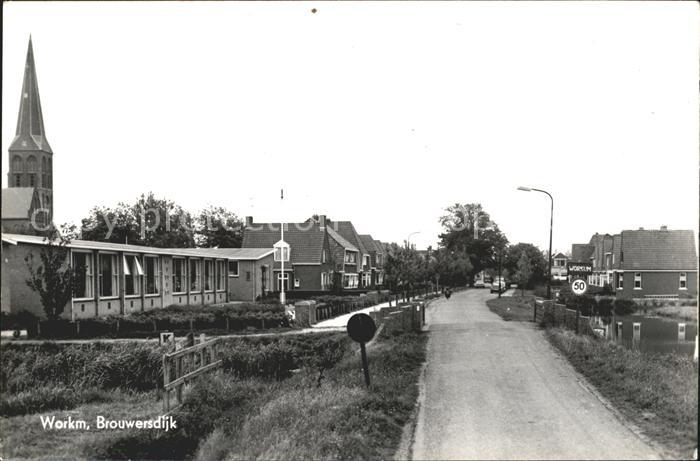 Workum Brouwersdijk Kirchturm