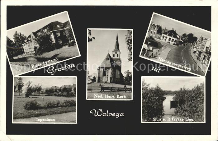 Wolvega Huize Lyclema Kerk Heerenveenseweg Sluisje Iepenlaan