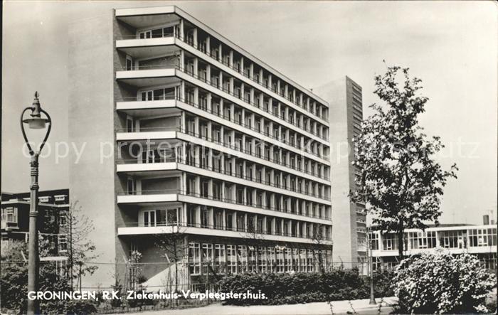 Groningen RK Ziekenhuis Verpleegstershuis Krankenhaus