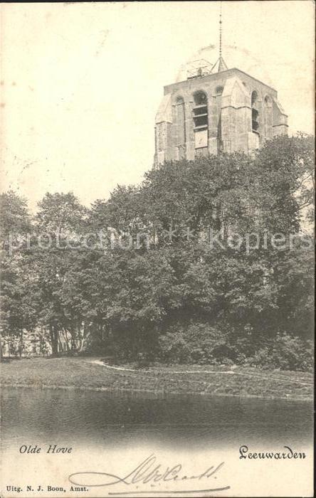 Leeuwarden Olde Hove Turm 16. Jhdt.