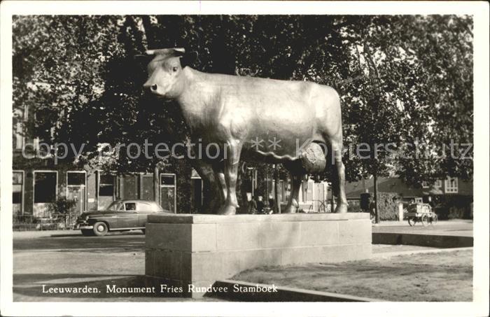 Leeuwarden Monument Fries Rundvee Stamboek