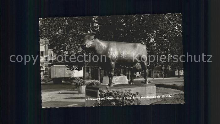 Leeuwarden Monument Fries Rundvee Stamboek