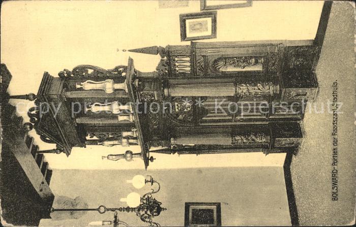 Bolsward Boalsert Portiek der Raadszaal Stadhuis