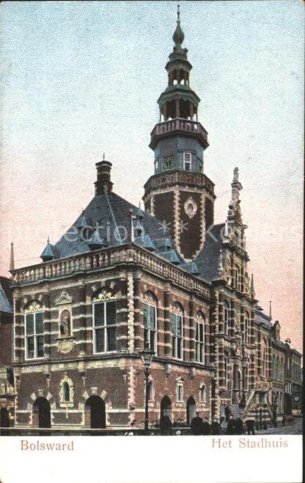 Bolsward Boalsert Stadhuis Rathaus