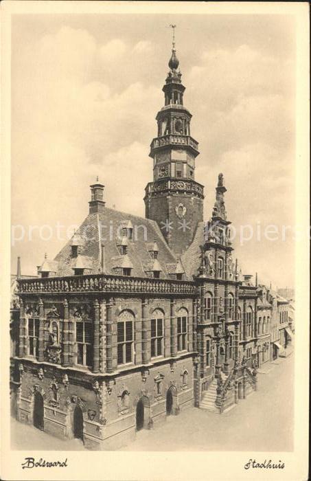 Bolsward Boalsert Stadhuis Rathaus