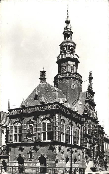 Bolsward Boalsert Stadhuis Rathaus