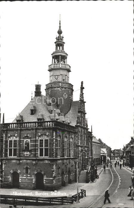 Bolsward Boalsert Bordes Stadhuis Rathaus