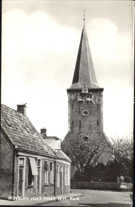 Winsum Toren NH Kerk Kirchturm