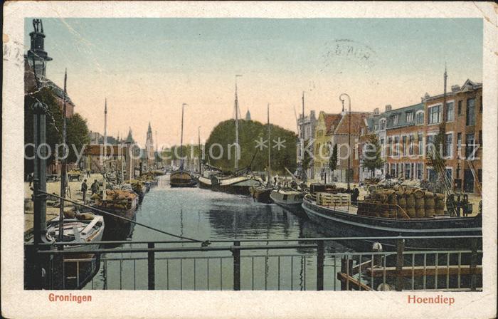 Groningen Hoendiep Kanal Kahn