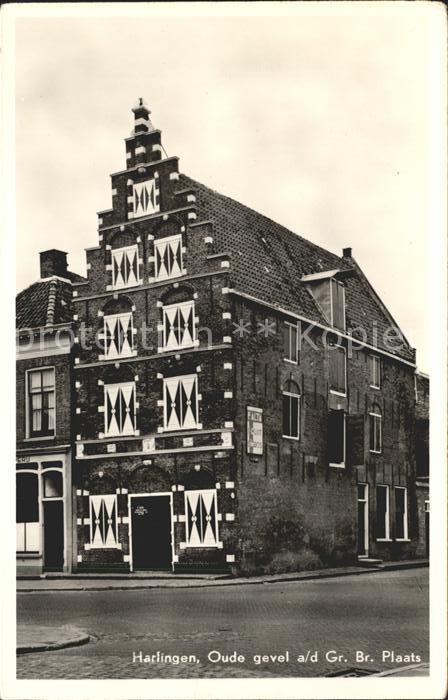 Harlingen Friesland Galerie De Blauwe Hand Grote Bredeplaats Giebel