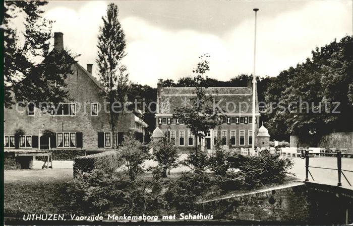 Uithuizen Voorzije Menkemaborg met Schathuis