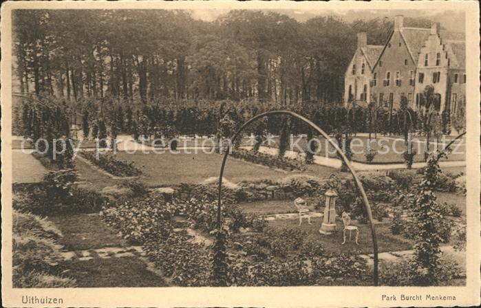 Uithuizen Park Burcht Menkema Schloss