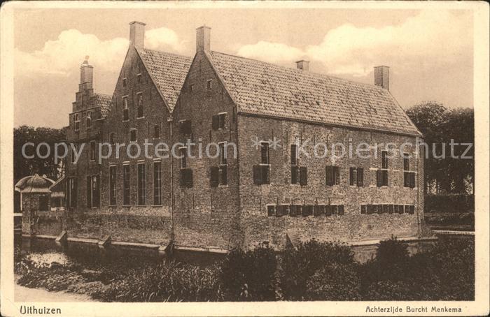 Uithuizen Burcht Menkema Schloss