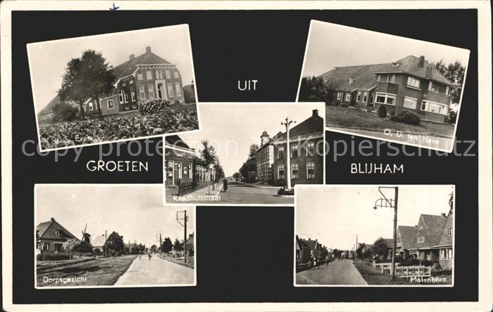 Blijham Dorpsgezicht Molenhorn Raadhuisstraat ten Have