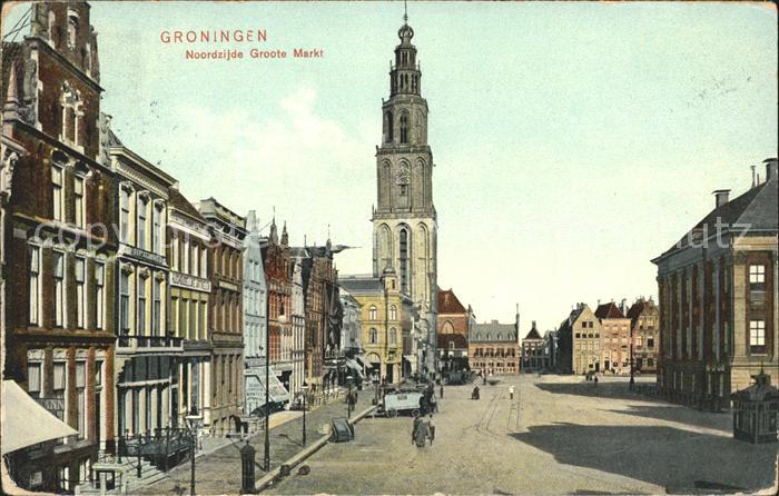 Groningen Noordzijde Groote Markt