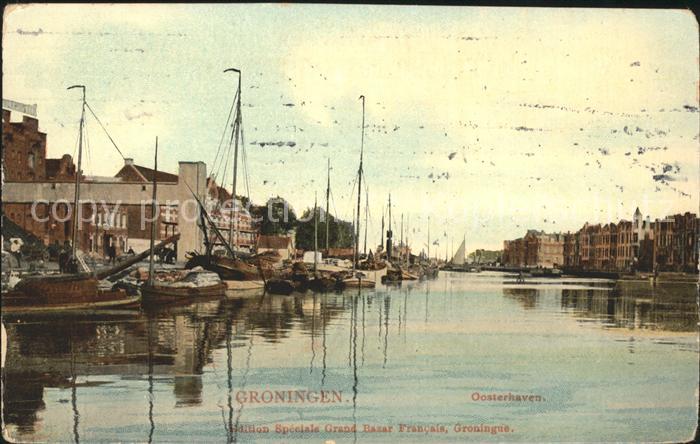 Groningen Oosterhaven Hafen Schiffe