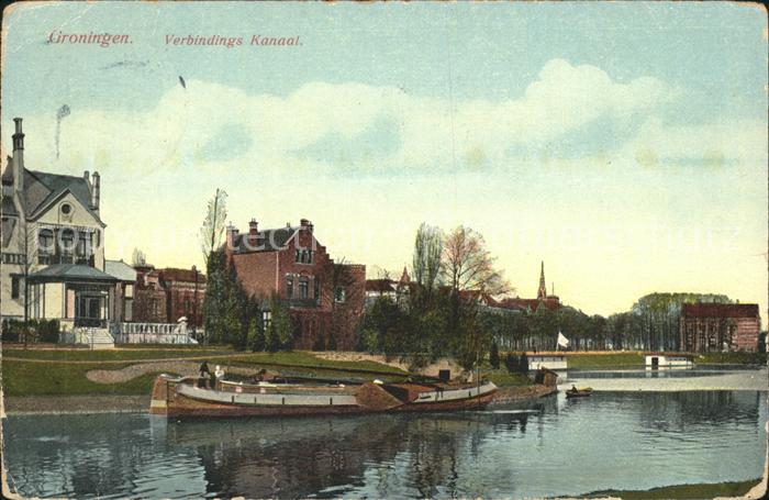 Groningen Verbindingskanaal Kanal Kahn