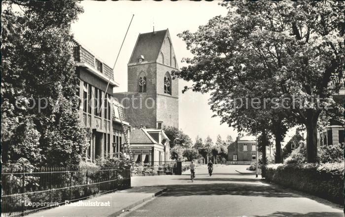 Loppersum Raadhuisstraat Kirchturm