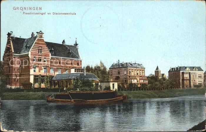Groningen Praediniussingel en Diaconessenhuis