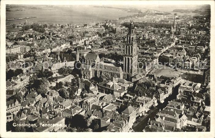 Groningen Panorama Fliegeraufnahme