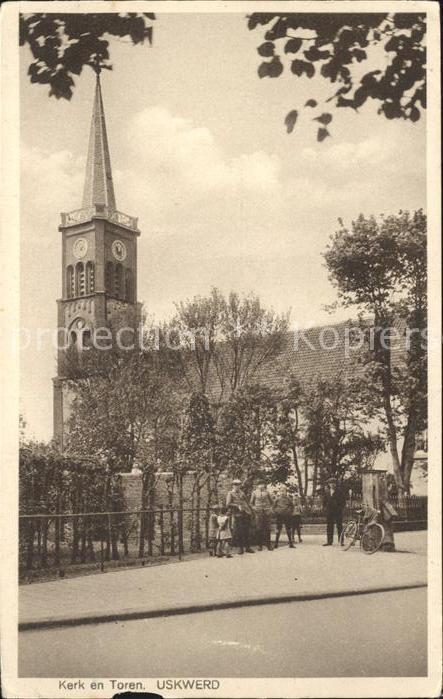 Uskwerd Kerk en Toren Kirche
