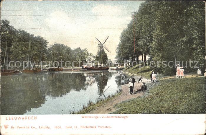 Leeuwarden Westersingel Zuidwesterdwinger Molden Windmuehle