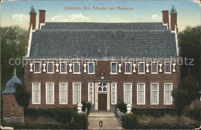 Uithuizen Slot Alberda van Menkema Schloss