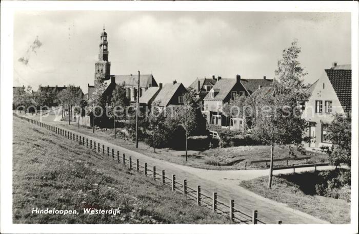 Hindeloopen Westerdijk Kerk Kirche