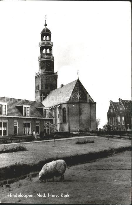 Hindeloopen Ned Herv Kerk Kirche Schaf
