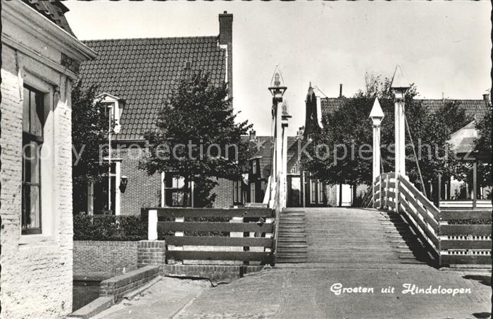 Hindeloopen Indijksbrug Brücke