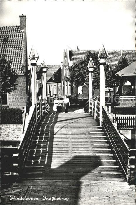 Hindeloopen Indijksbrug Brücke