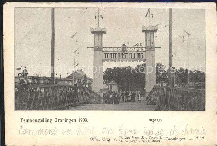 Groningen Tentoonstelling 1903 Ingang
