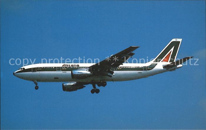 Flugzeuge Zivil Alitalia Airbus A300B4-203 I-BUSJ MSN 142