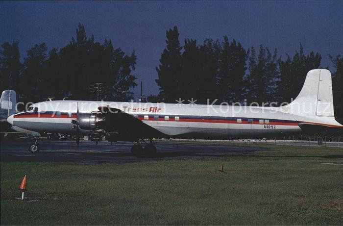 Flugzeuge Zivil Douglas DC-7B c/n 45342 N1097 Trans Air