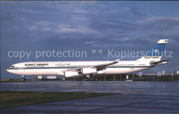 Flugzeuge Zivil Airbus A340-300 9K-ANC Kuwait Airways