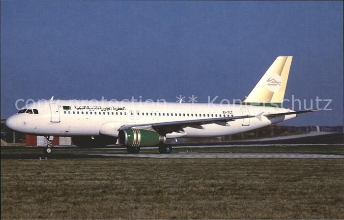 Flugzeuge Zivil Libyen Arab Airlines Airbus A320 EI-TLT