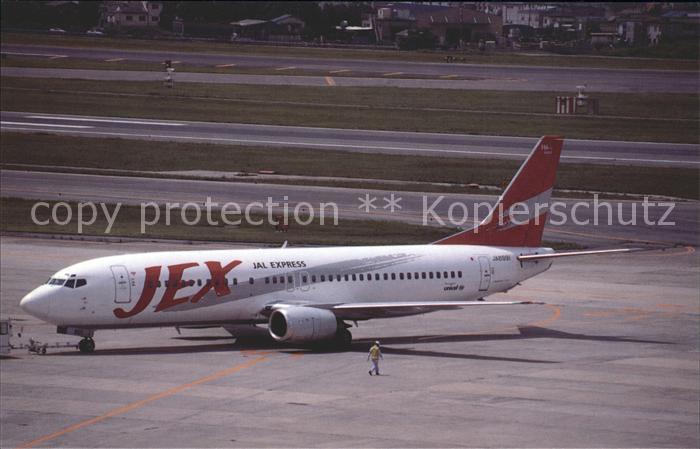 Flugzeuge Zivil JAL Express Boeing 737-400 JA 8991