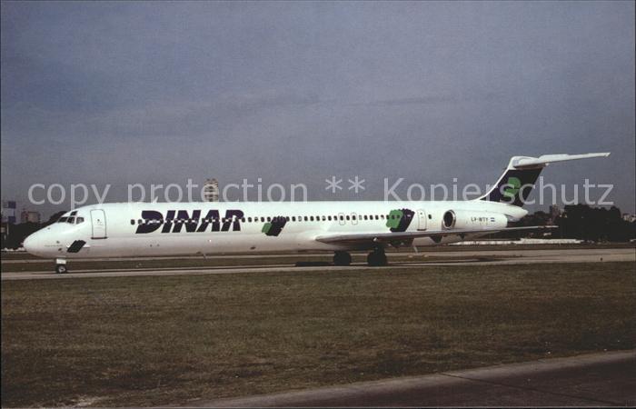 Flugzeuge Zivil Dinar Lineas Aereas Mc Donnell Douglas MD-81 LV-WTY