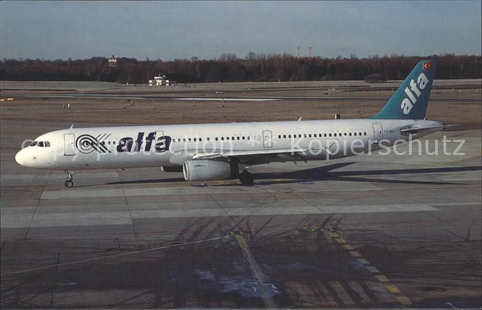 Flugzeuge Zivil Air Alfa Airbus A321 TC-ALL