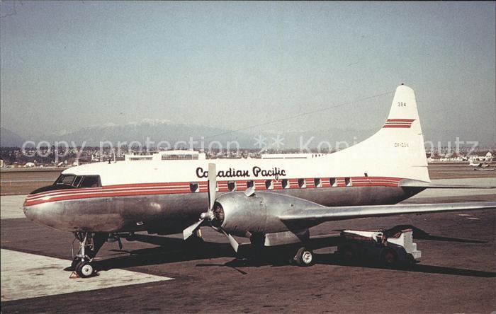 Flugzeuge Zivil Canadian Pacific Airlines Convair 240 CF-CUX c/n 96