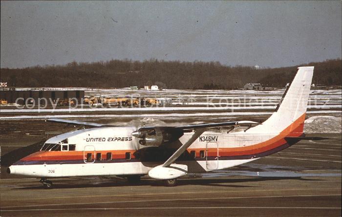 Flugzeuge Zivil United Express Shorts SD3-60 N346MV C/N