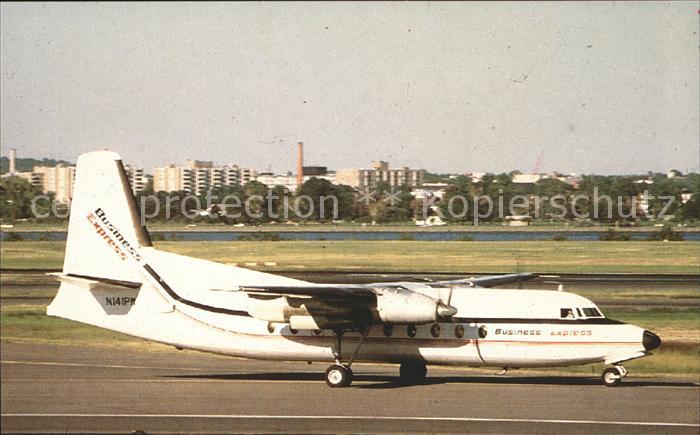 Flugzeuge Zivil Business Express Fokker F27-100 N141PM C/N 10114