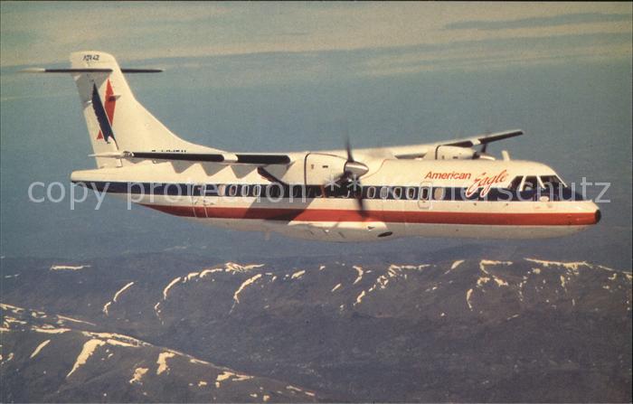 Flugzeuge Zivil American Eagle ATR 42 N42-MQ c/n 012