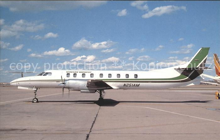 Flugzeuge Zivil Ozark Midwest Swearingen Metro II N251A
