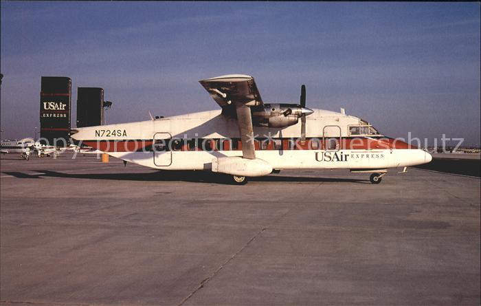 Flugzeuge Zivil USAir Express Shorts 330-200 N724SA c/n SH3024