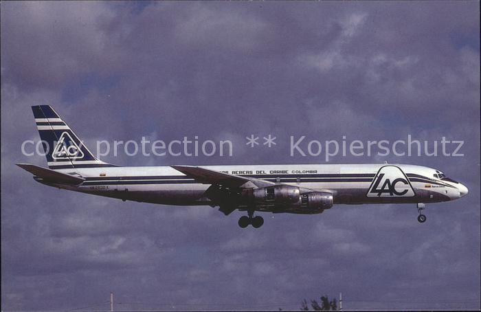 Flugzeuge Zivil Douglas DC-8F-54 c/n 45768 HK-2632X Lac Colombia