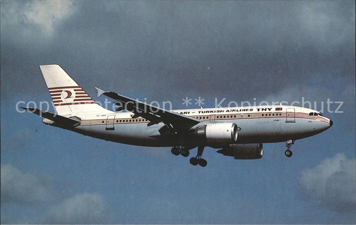Flugzeuge Zivil THY Turkish Airlines Airbus A310-304 TC-JDA MSN 496