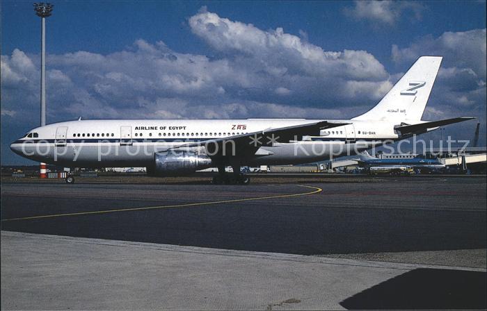 Flugzeuge Zivil Airbus A. 300B4-203 c/n 192 SU-DAN ZAS